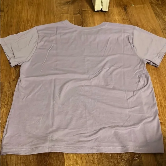 Champion Lavender Sweatshirt with Multicolor Logo Women’s Medium - Picture 7 of 8